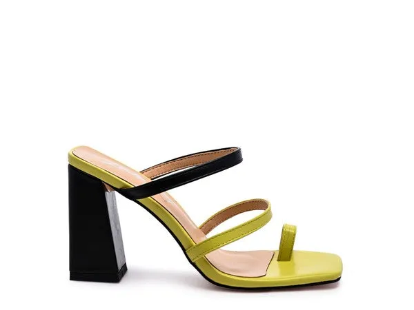 MARVE BLOCK HEEL SANDALS