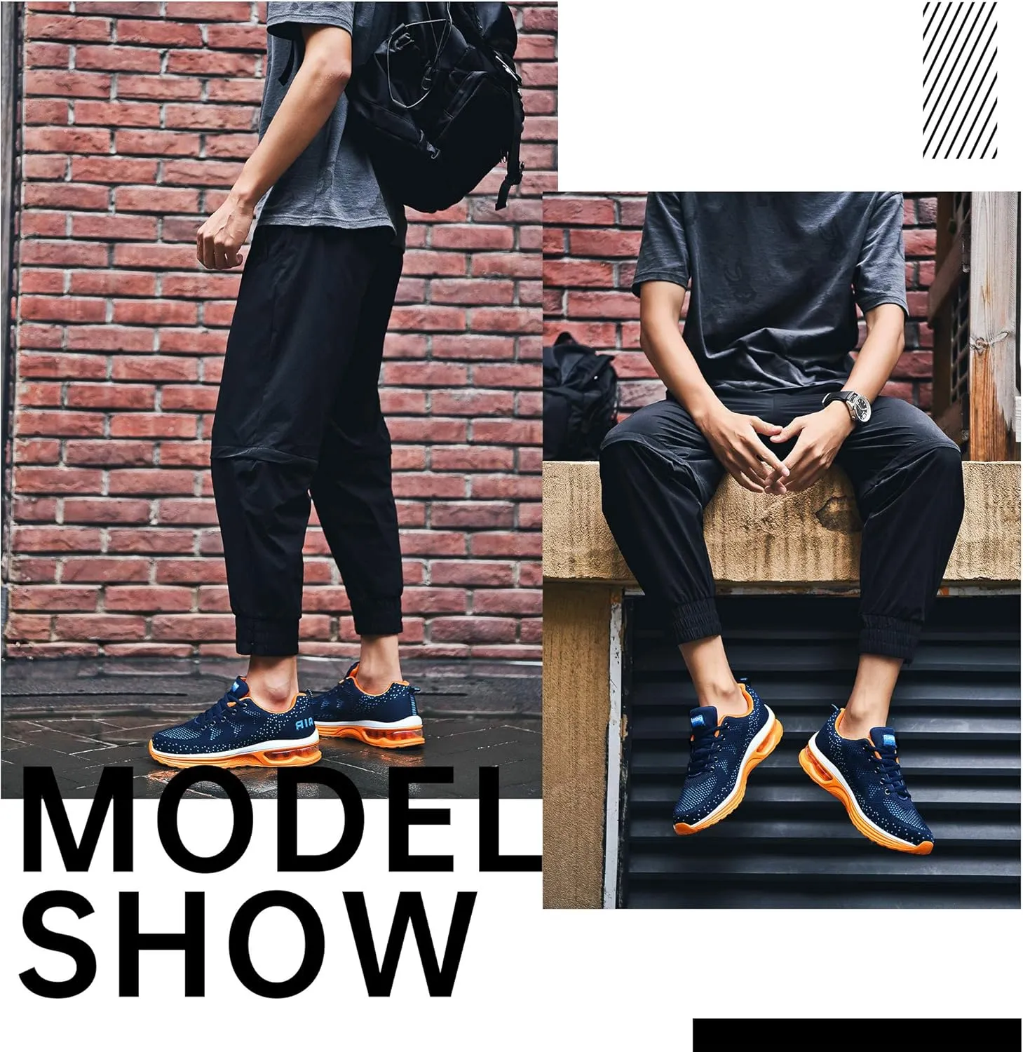 MEHOTO Mens Tennis Running Sneakers, Men Sport Fitness Gym Jogging Walking Lightweight Athletic Shoes