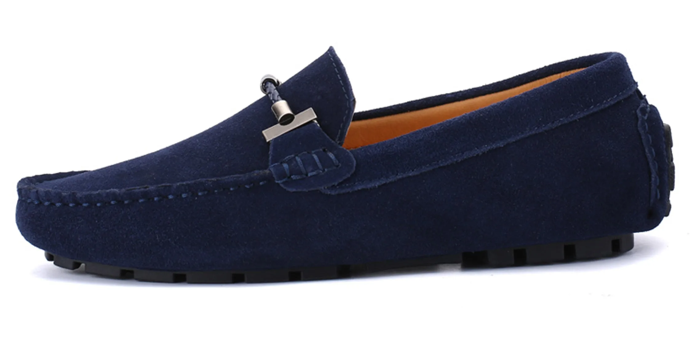 Men's Belt Hardware Driving Moccasins