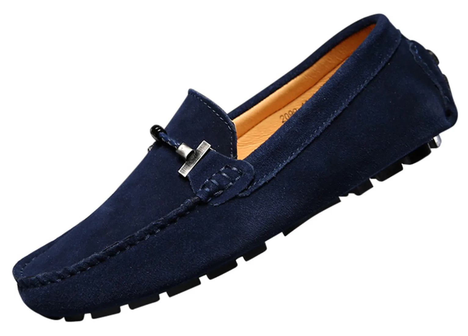 Men's Belt Hardware Driving Moccasins