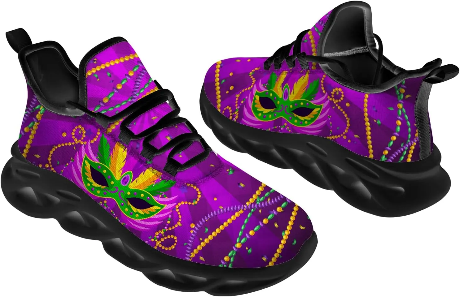 Men's Carnival Sneakers Custom Shoes Add Name Running Shoes Lightweight Walking Tennis Shoes Gifts for Men Women