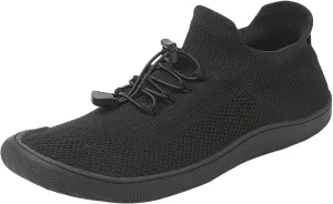 Mens Dress Shoes Casual Oxfords Shoes Knit Lightweight Tennis Shoes Men Comfortable Business Casual Shoes Platform Sneakers Black Tennis Shoe Loafers Casual Slip On