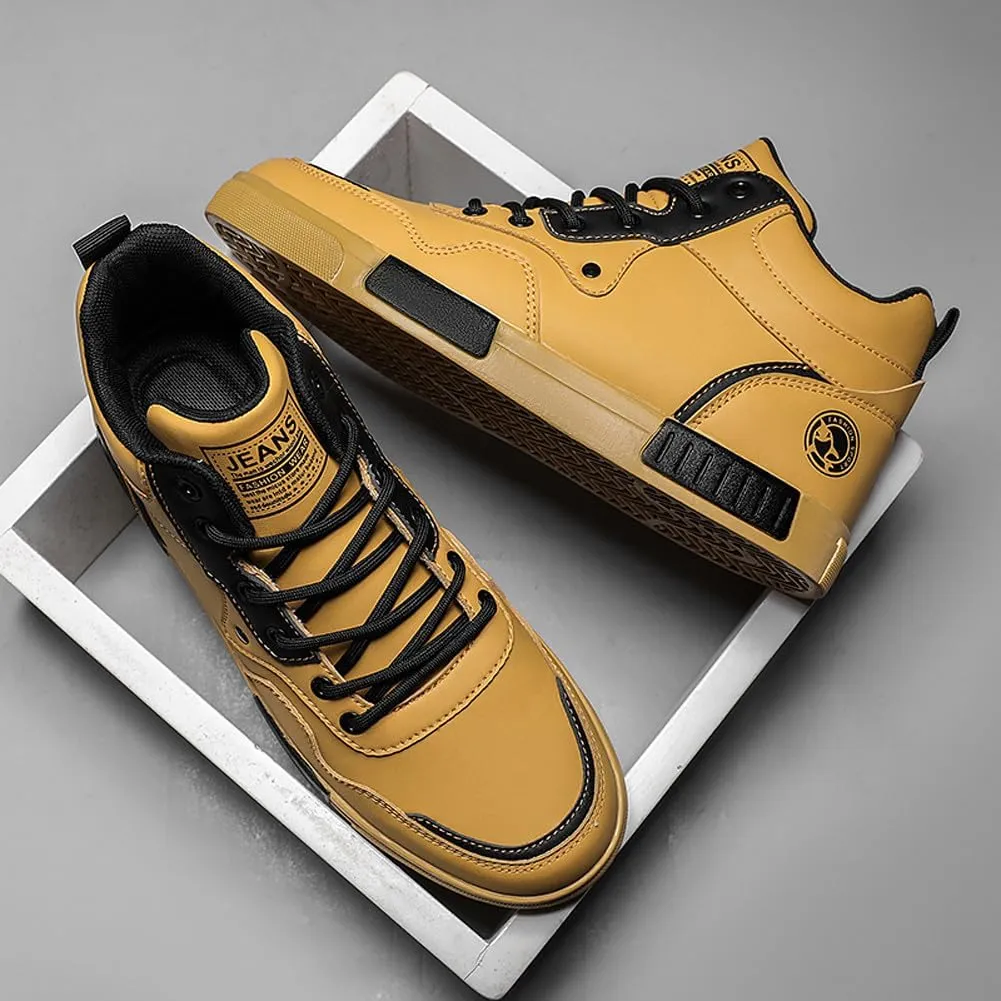 Men's Fashion Skate Walking Shoes Road Running Skateboarding Sneakers