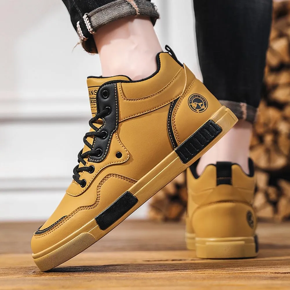 Men's Fashion Skate Walking Shoes Road Running Skateboarding Sneakers