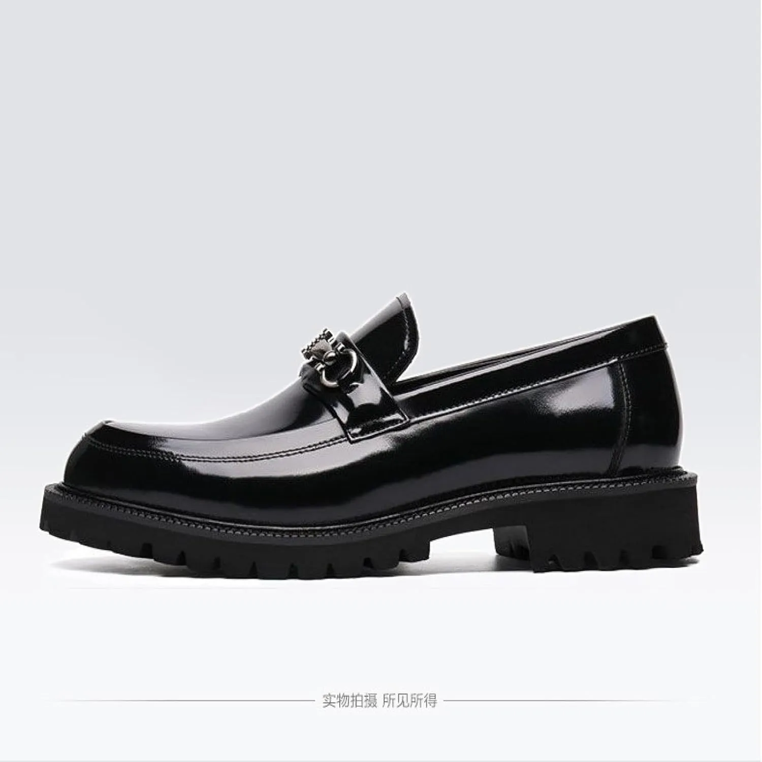 Men's Flat Loafers,Platform Loafers,Burgundy Loafers