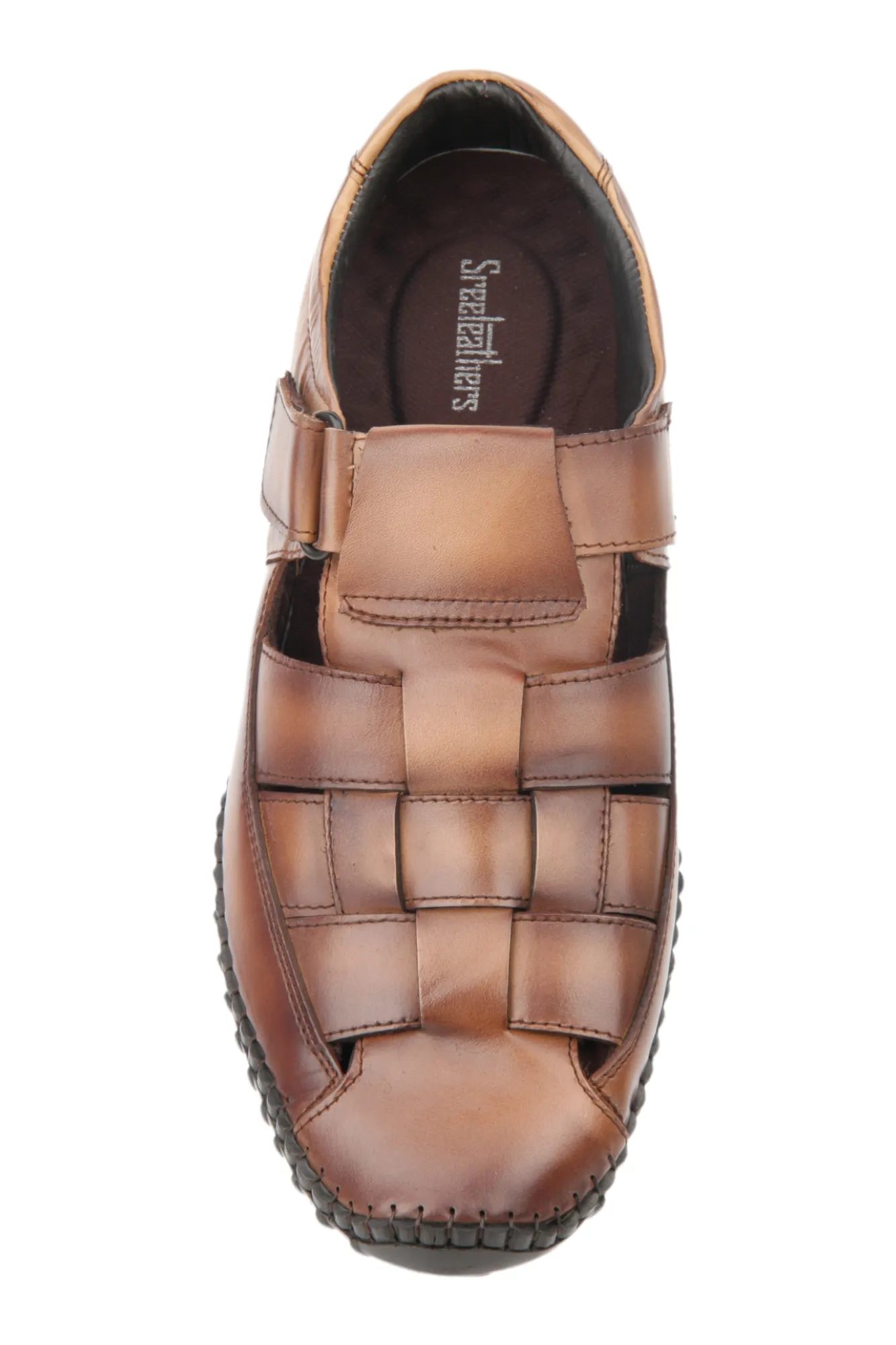 Mens leather fisherman sandal 996511