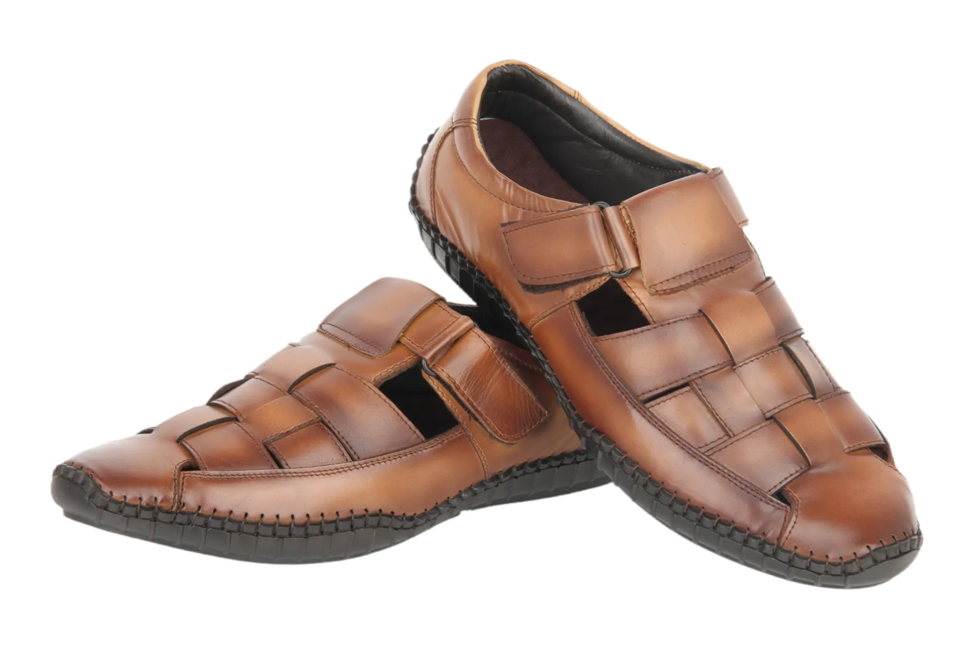 Mens leather fisherman sandal 996511