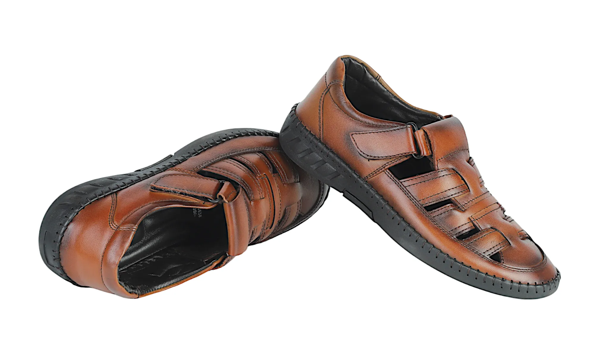 Mens leather fisherman sandal 996538
