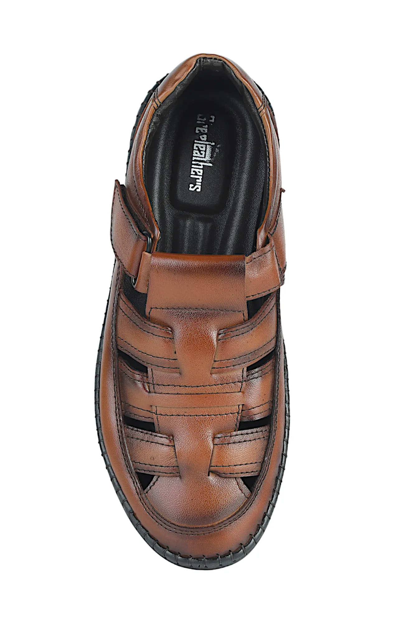 Mens leather fisherman sandal 996538