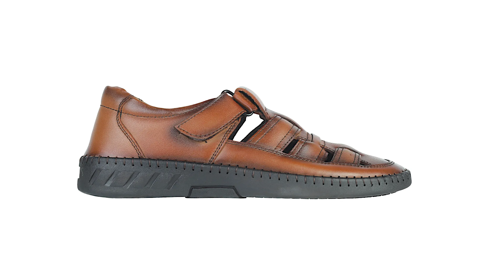 Mens leather fisherman sandal 996538