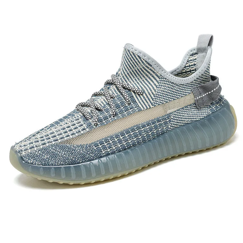 Men's Mesh Breathable Fly-woven Sneakers