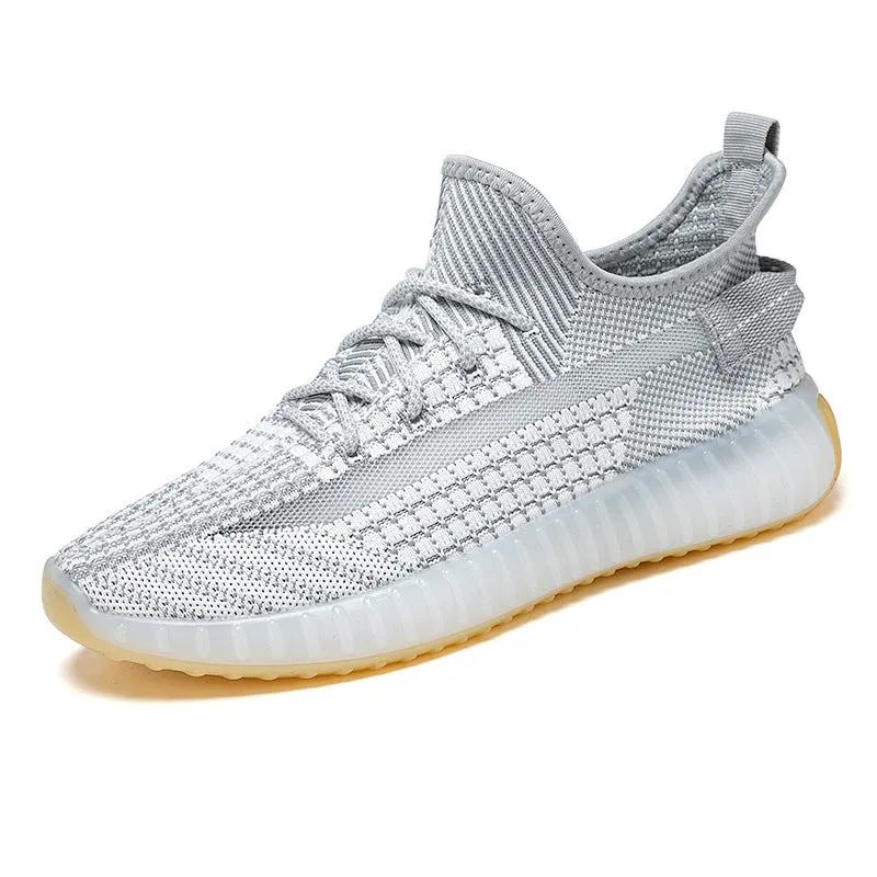 Men's Mesh Breathable Fly-woven Sneakers