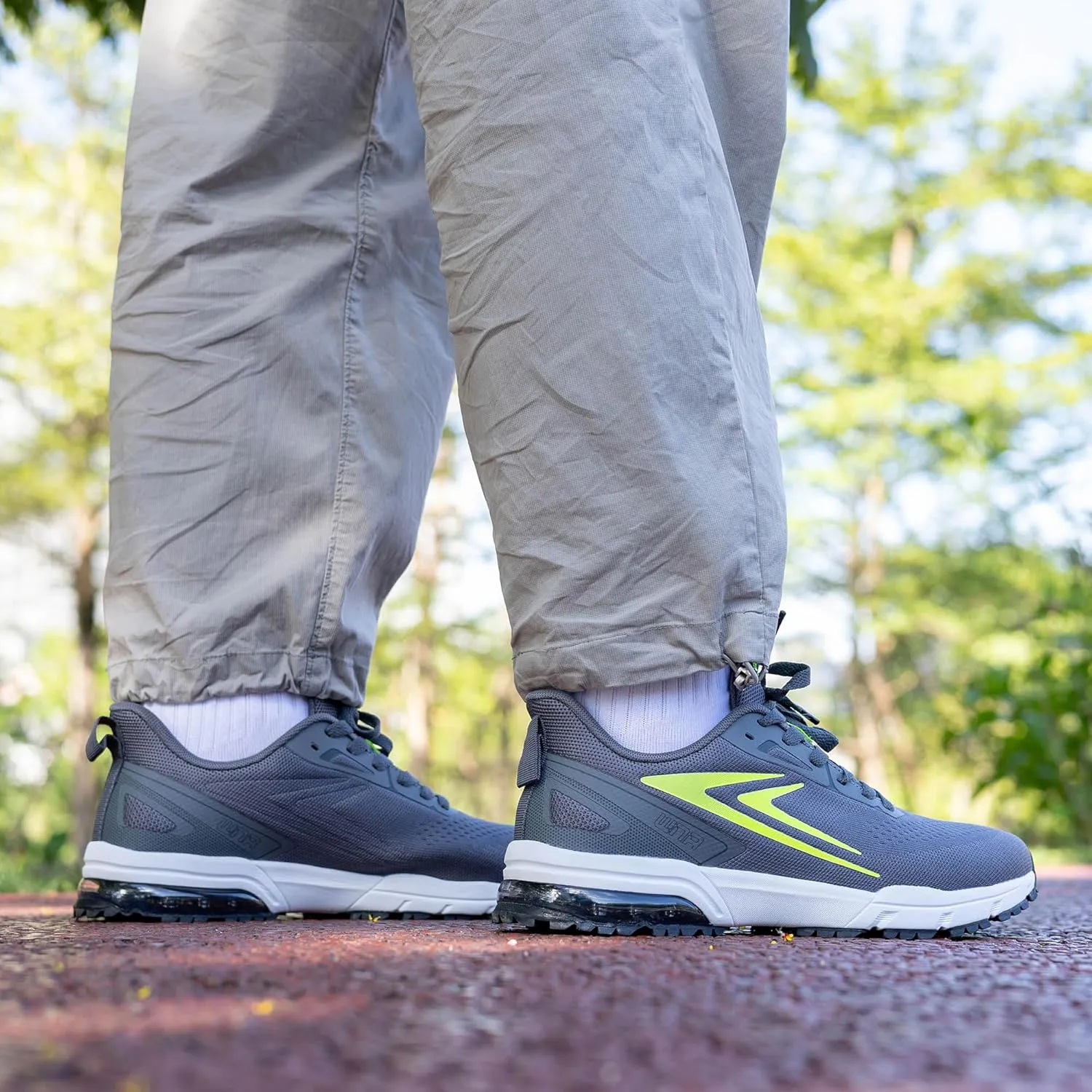 Mens Running Shoes Athletic Non Slip Walking Jogging Tennis Sneakers(US 7-12.5 D(M))