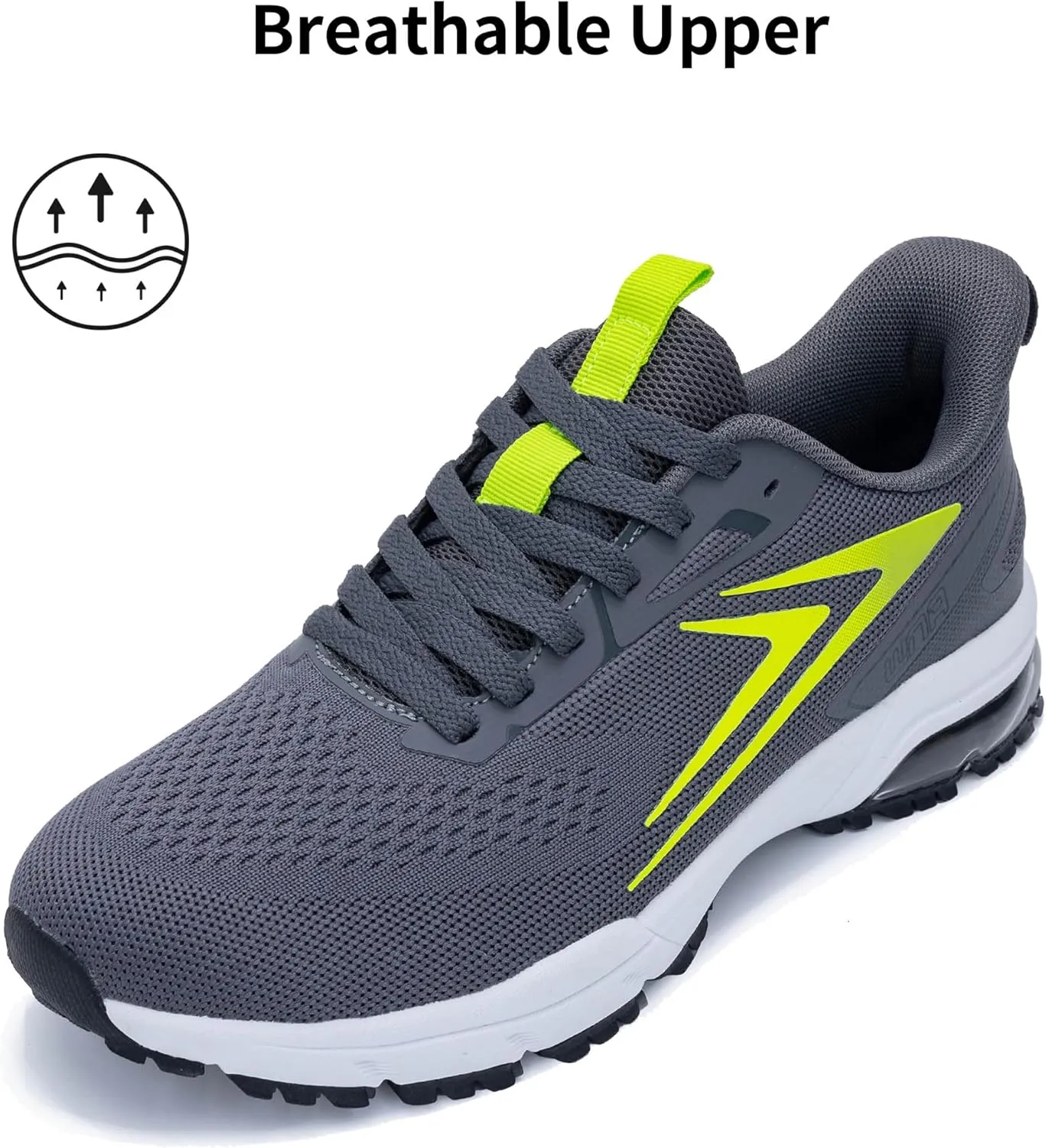 Mens Running Shoes Athletic Non Slip Walking Jogging Tennis Sneakers(US 7-12.5 D(M))