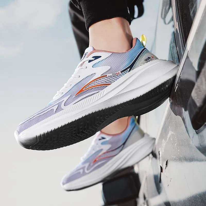 Men's Running Shoes, Non Slip, Breathable, Lightweight Fashion Sneakers, Slip Resistant Athletic Sports Walking Gym Work Shoes