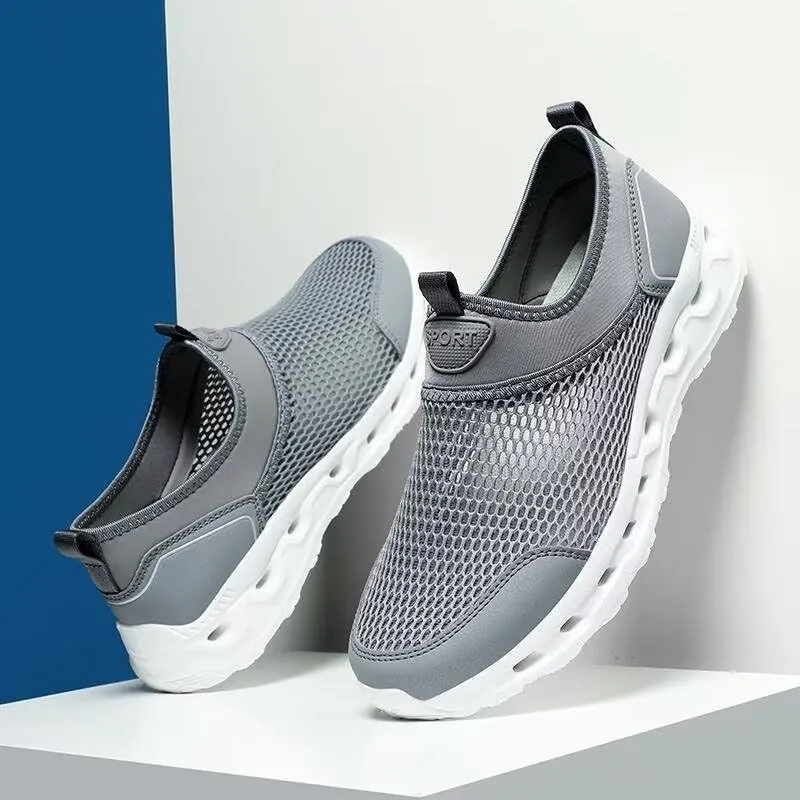 Mens Womens Lightweight Mesh Walking Sneakers for Summer Sport Running Travel