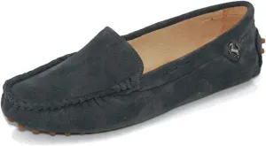 Minishion Loafers for Women Comfortable Suede Driving Shoes YB9601