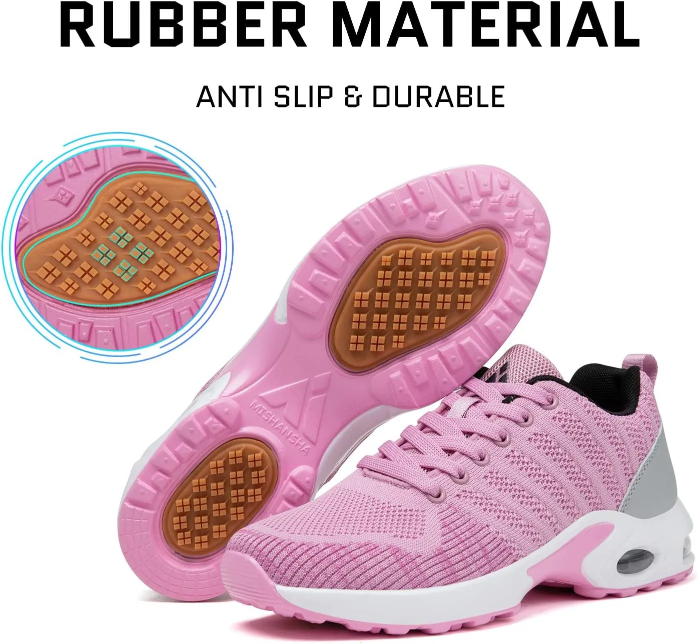 Mishansha Womens Sneakers Air Cushion Running Tennis Shoes Women Lightweight Arch Support Walking Shoes