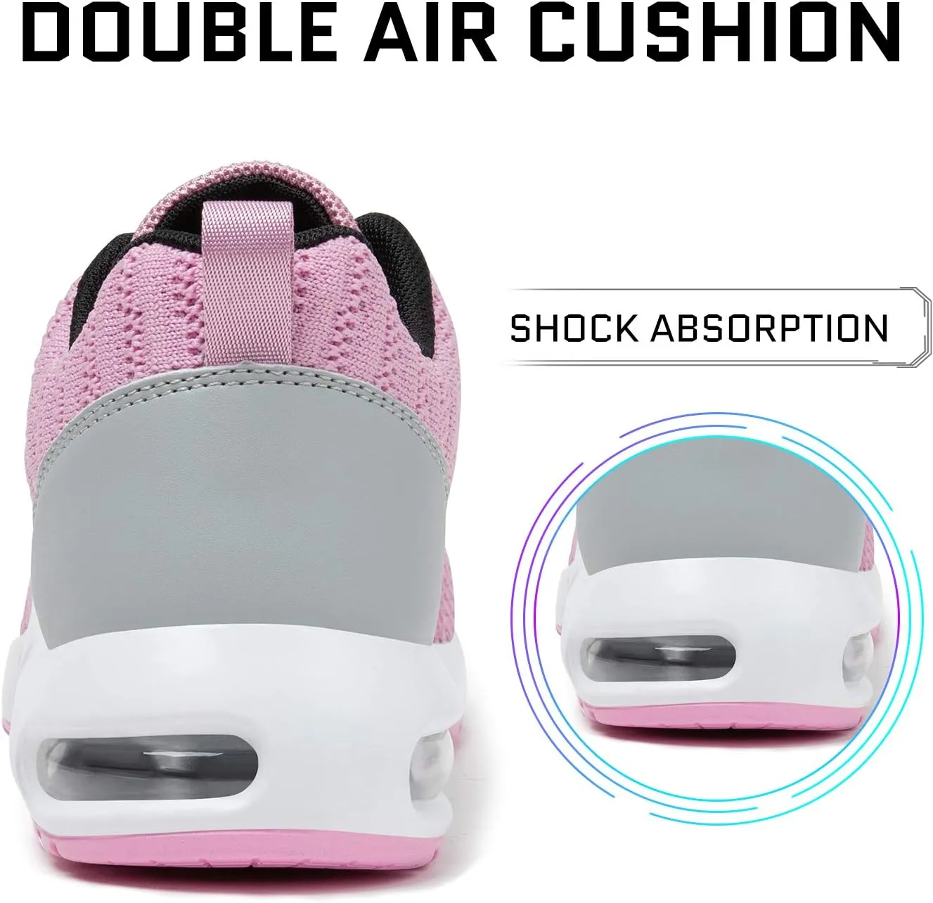 Mishansha Womens Sneakers Air Cushion Running Tennis Shoes Women Lightweight Arch Support Walking Shoes