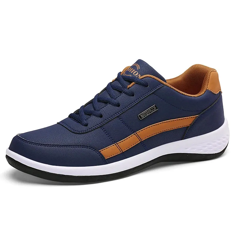 Morgan - Men's Casual Breathable PU Leather Sneakers