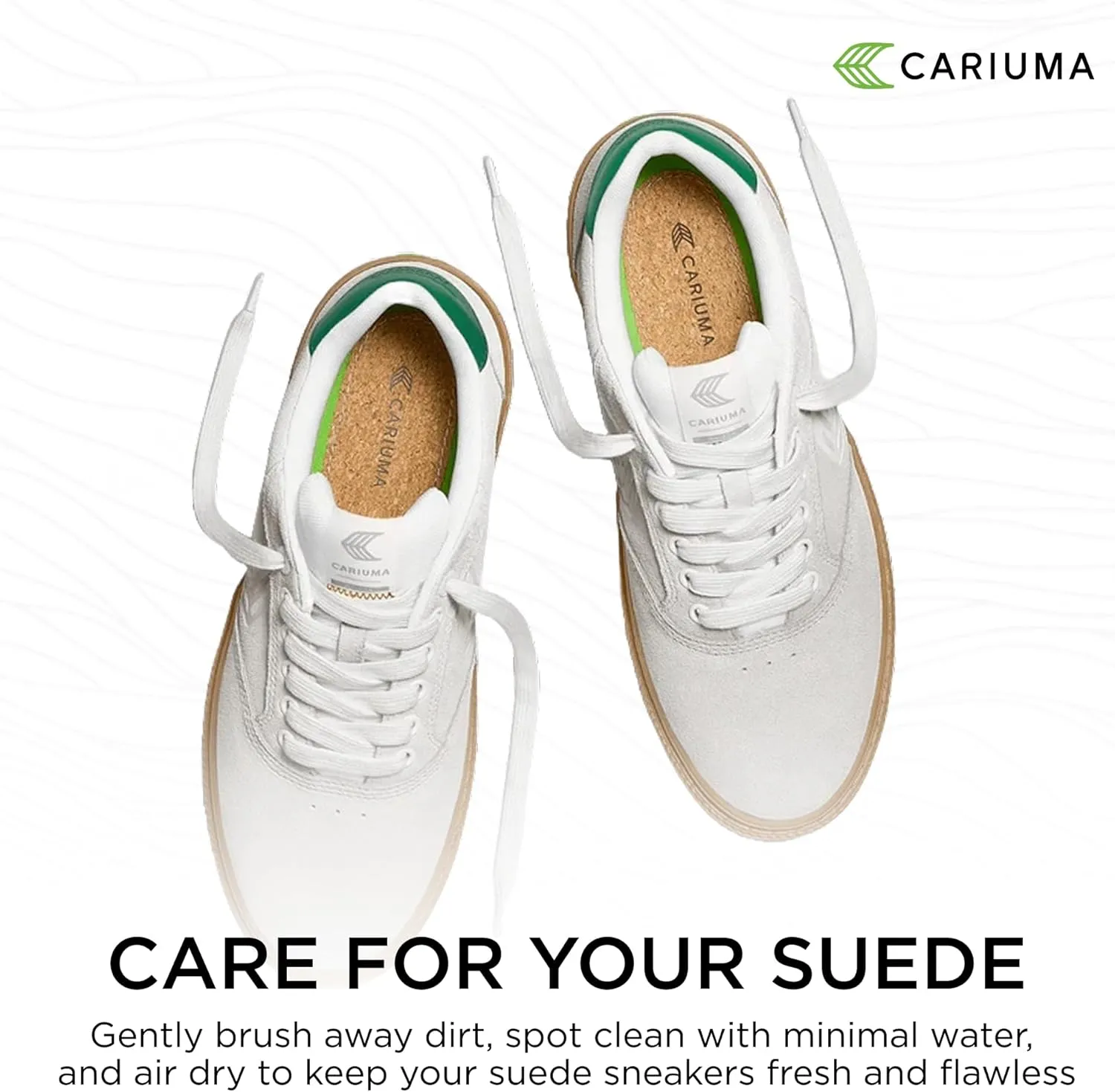 NAIOCA Suede Sneakers, Comfortable Shoes for Women, Lightweight & Sustainable, Versatile Casual Footwear with 100% Vegan Insoles, Rubber Soles