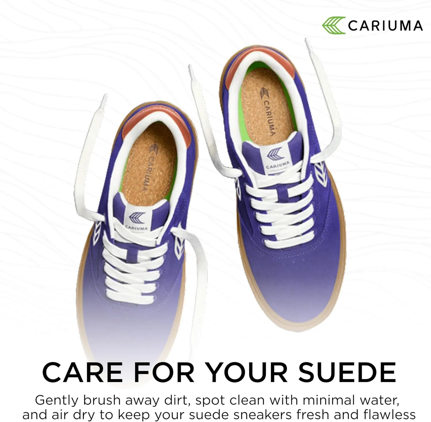 NAIOCA Suede Sneakers, Comfortable Shoes for Women, Lightweight & Sustainable, Versatile Casual Footwear with 100% Vegan Insoles, Rubber Soles