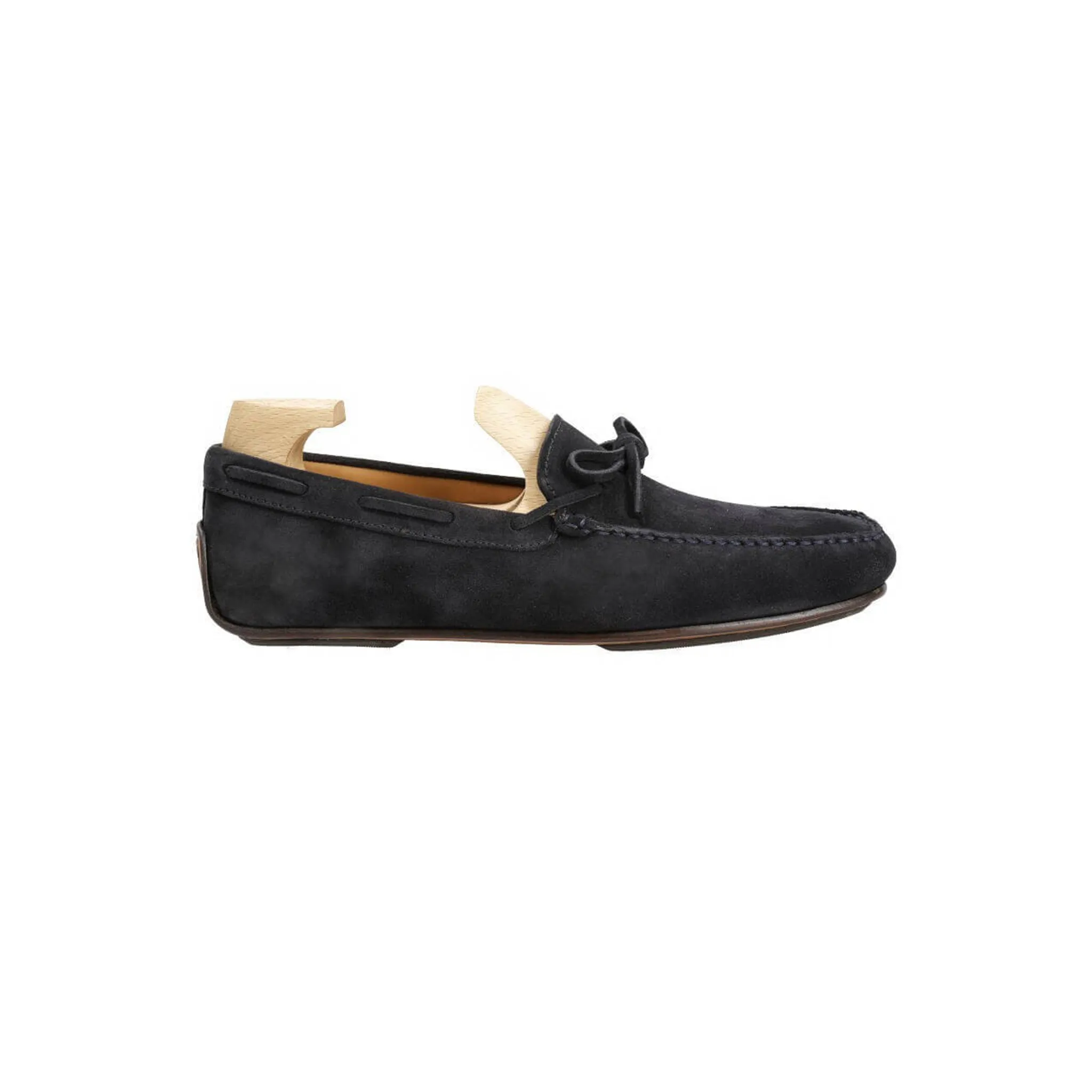 Navy Driving Suede