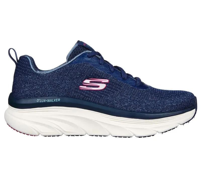 Navy Remote-controlled Birthday discount Skechers Sneakers Relaxed Fit: Walker Daily Fashion D'Lux Cushioned Beauty