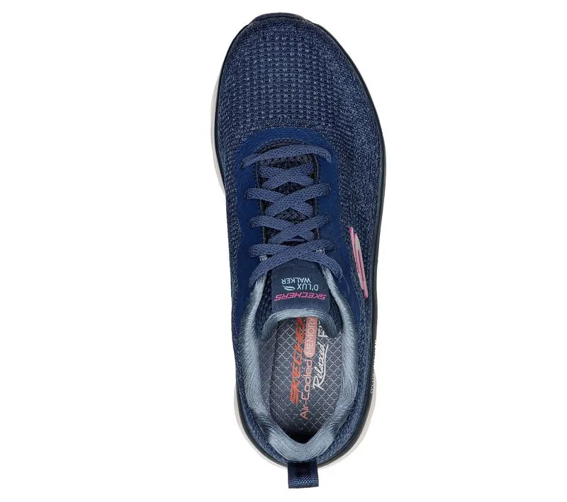 Navy Remote-controlled Birthday discount Skechers Sneakers Relaxed Fit: Walker Daily Fashion D'Lux Cushioned Beauty