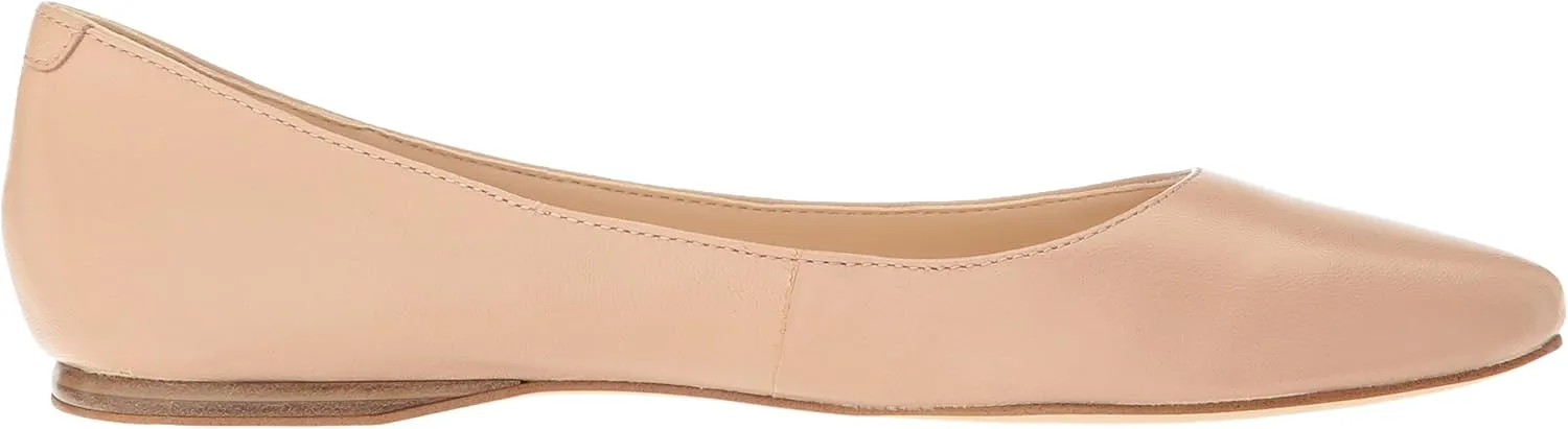 Nine West Women's Speakup Leather Pointed Toe Flat