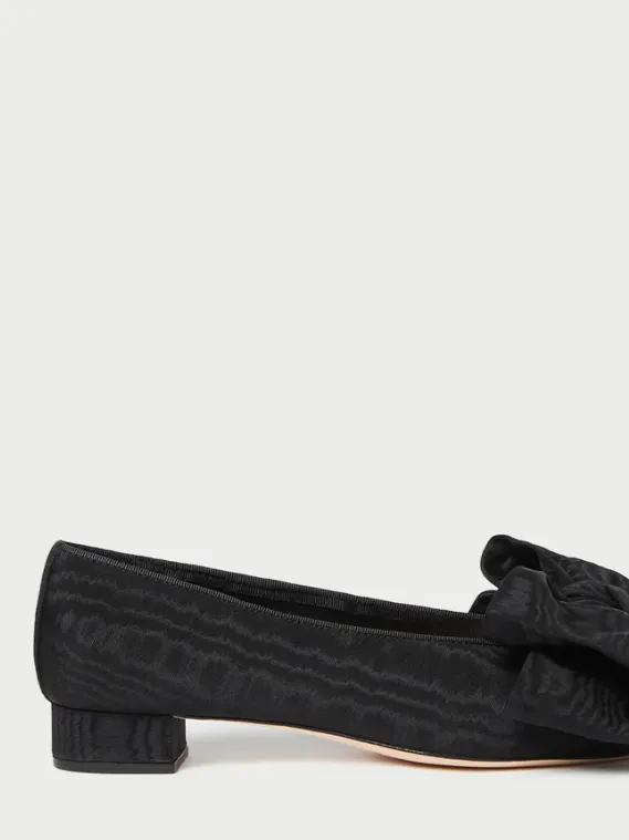 Noa Bow Flat - Black