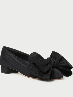 Noa Bow Flat - Black