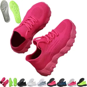 Nursebabes Sneakers, Ortho Pro Womens Classic Summer Lace Up Low Top Slip On Shoe, Izarna Breathable Ankle Socks Shoes
