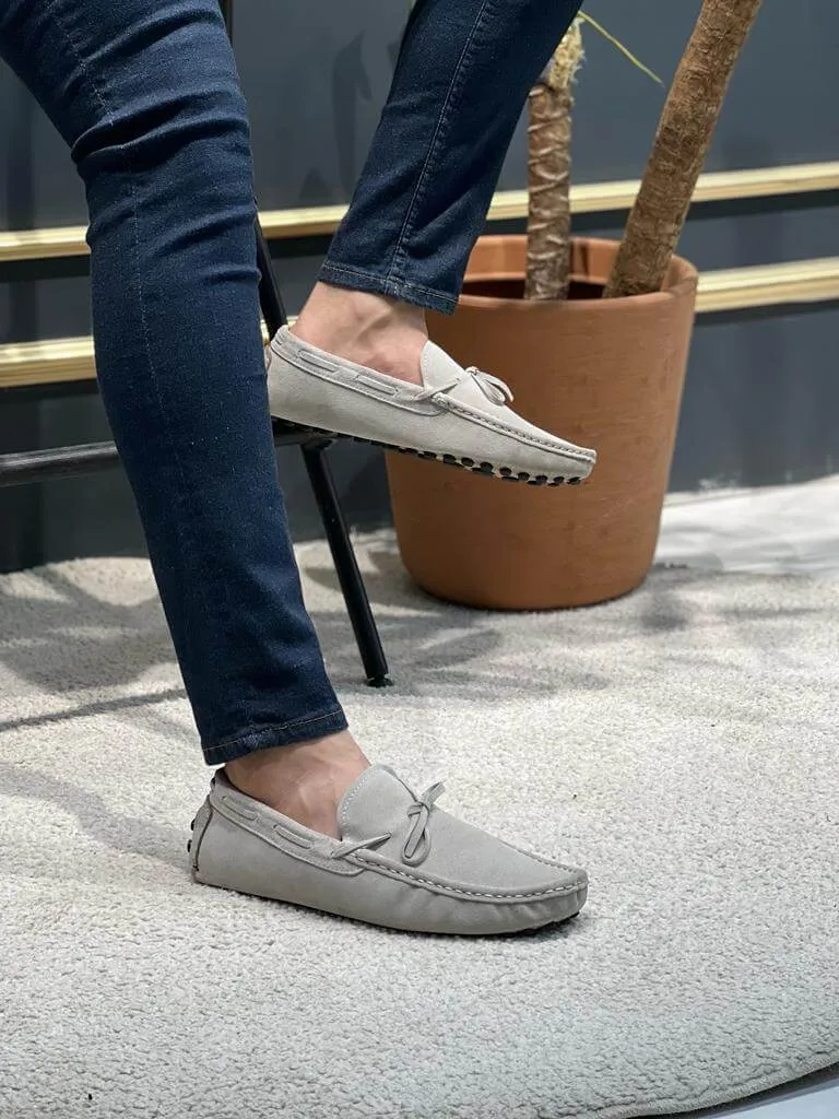 Oakmond Beige Driving Loafers