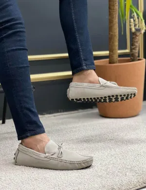 Oakmond Beige Driving Loafers
