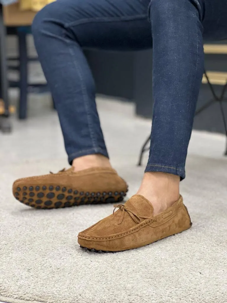 Oakmond Camel Driving Loafers