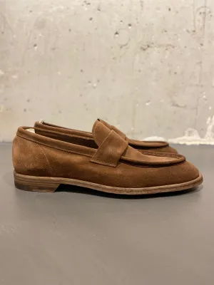OFFICINE CREATIVE SOUND/001 LOAFER SUEDE CAMEL