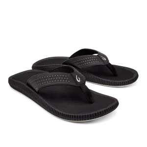 OLUKAI ULELE MENS SANDAL - BLACK
