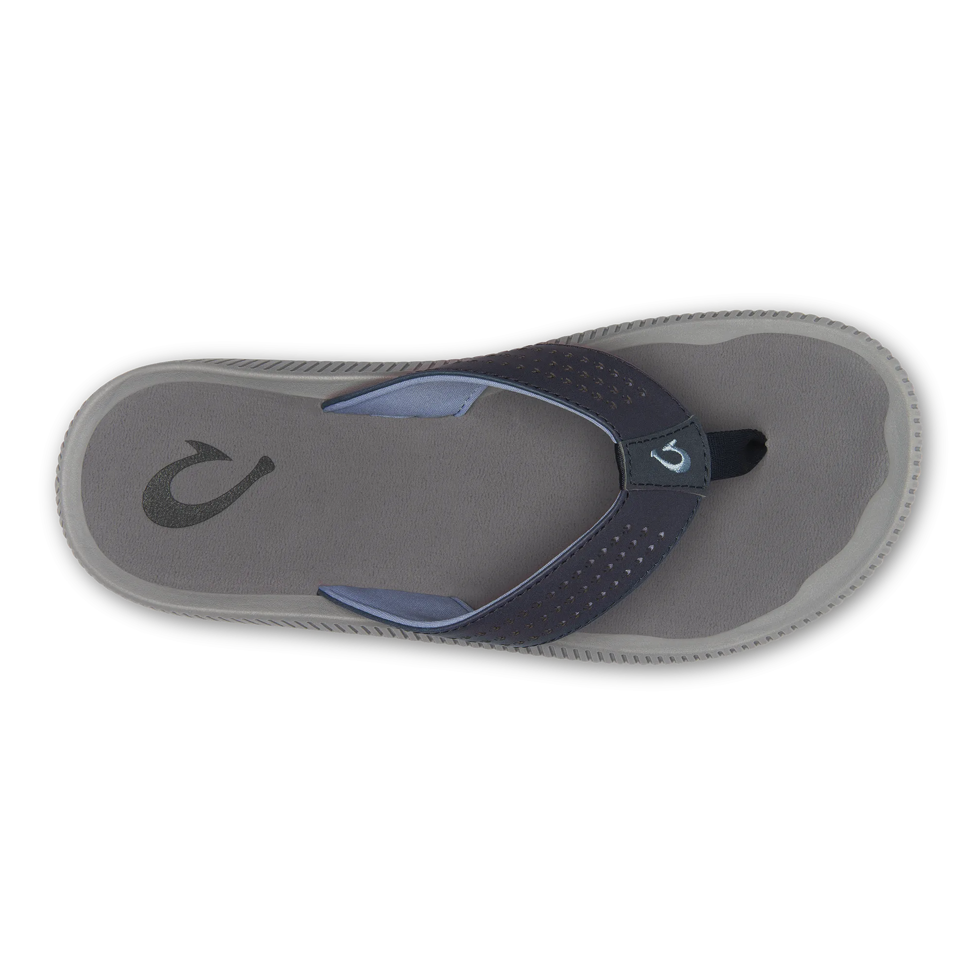 OLUKAI ULELE MENS SANDAL - BLUE DEPTH/CHARCOAL