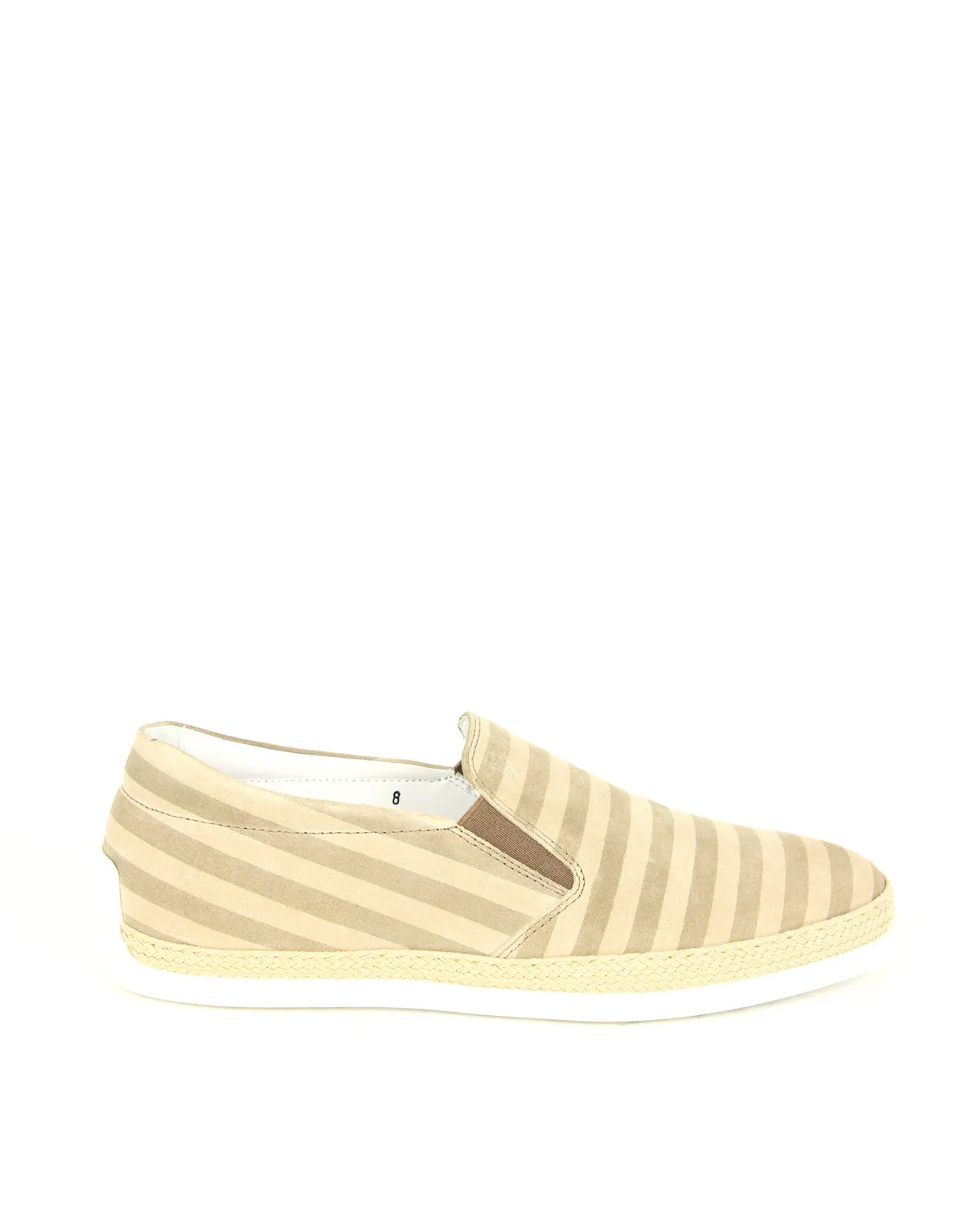 On Tan Elegant Loafers Tod's Gommino Fast dispatch Toe Slip Exclusive collection Men's Rounded Mocassino Suede