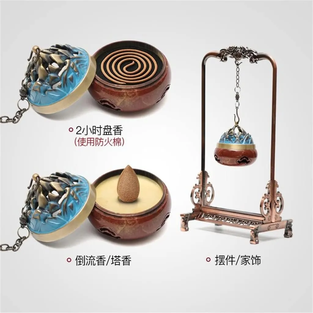 Ornaments Tea Set Ornam T Hangingnace Sinking Sandal Inc Se Burner Home Indoor Tea Ceremony Plate Inc Se Burner/D/16 * 9.3 * 29.5Cm (D 16 * 9.3 * 29.5Cm)