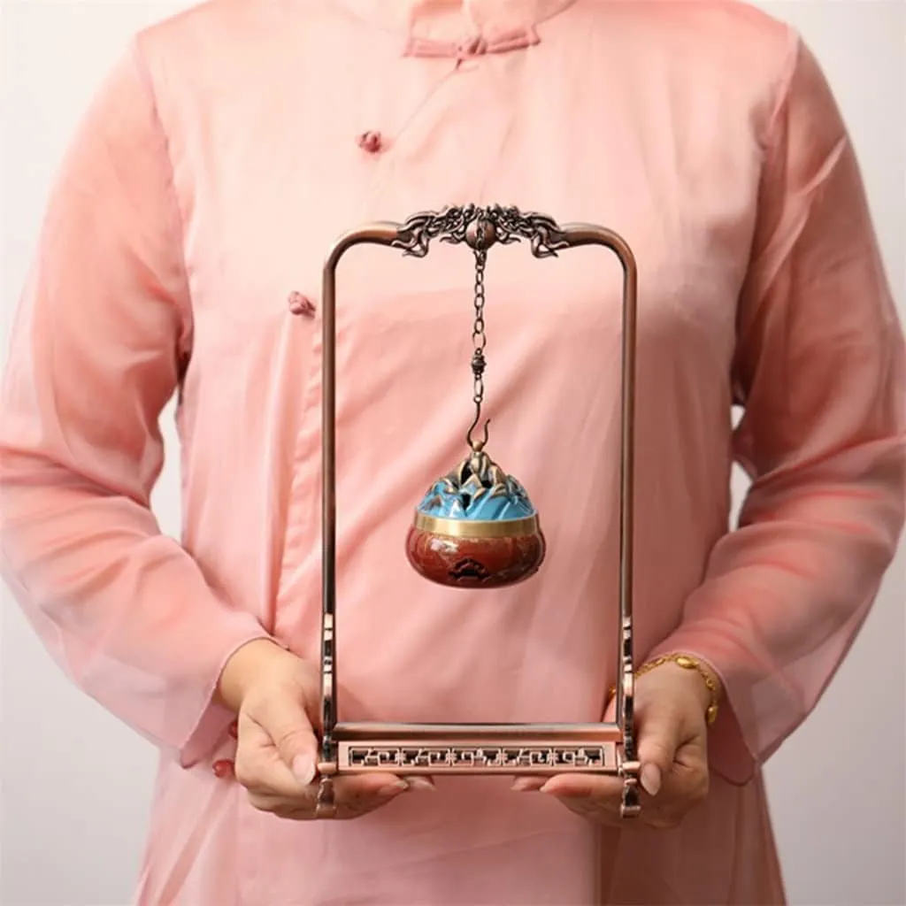 Ornaments Tea Set Ornam T Hangingnace Sinking Sandal Inc Se Burner Home Indoor Tea Ceremony Plate Inc Se Burner/D/16 * 9.3 * 29.5Cm (D 16 * 9.3 * 29.5Cm)