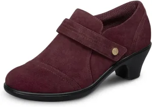 Orthofeet Women's Orthopedic Leather Eva Wedge Shoe for Foot Pain Relief