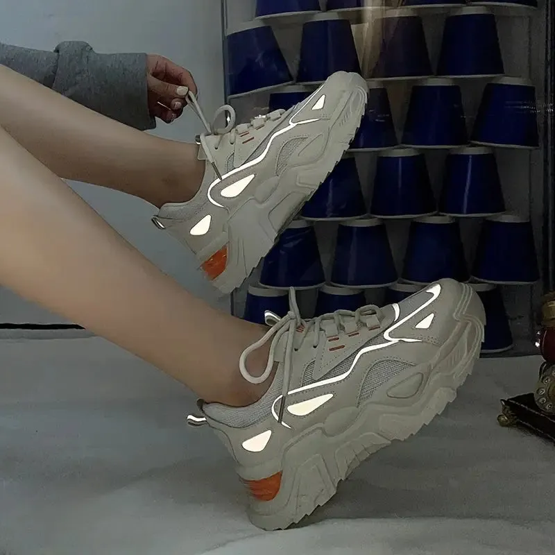 ORTHOPEDIC GEOMETRIC BREATHABLE SNEAKERS