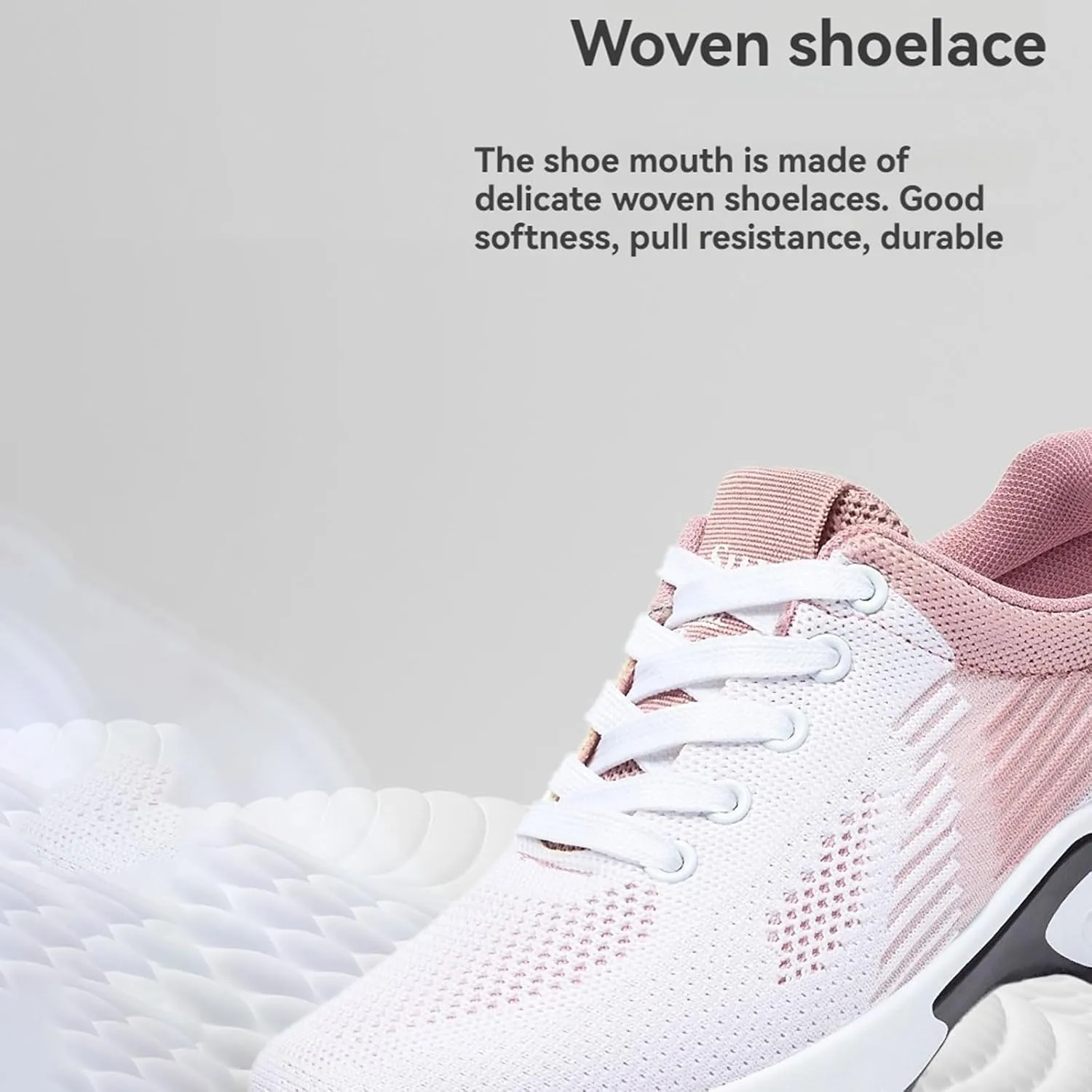 Orthopedic Tennis Shoes for Women, Air Cushion Comfort Wear Orthowear Shoes for Women with Arch Support, Women's Fashion Sneakers Breathable Sports Casual Walking Running Jogging Shoe