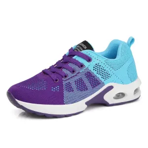 Outdoor Breathable Mesh Sneakers - Height Increasing Light Walking Shoes