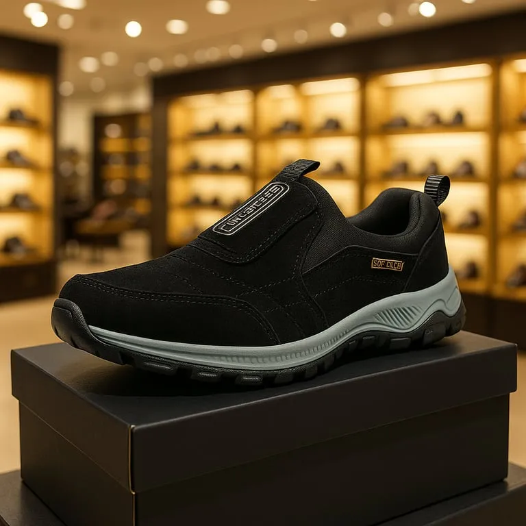 Outdoor Sport | Men's Lightweight Breathable Sneakers - Durable Non-Slip Running Shoes