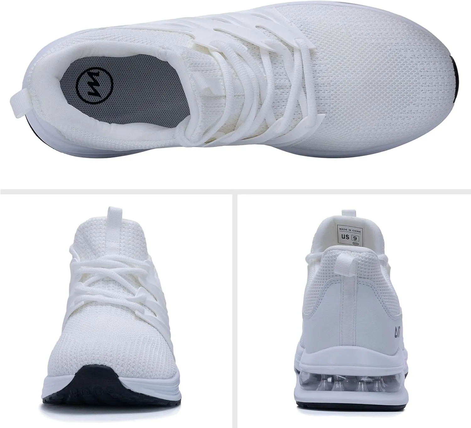 PERSOUL Mens Air Running Shoes Athletic Tennis Sneakers Lightweight Breathable Workout Gym Jogging Sport Shoes for Men Size7-13
