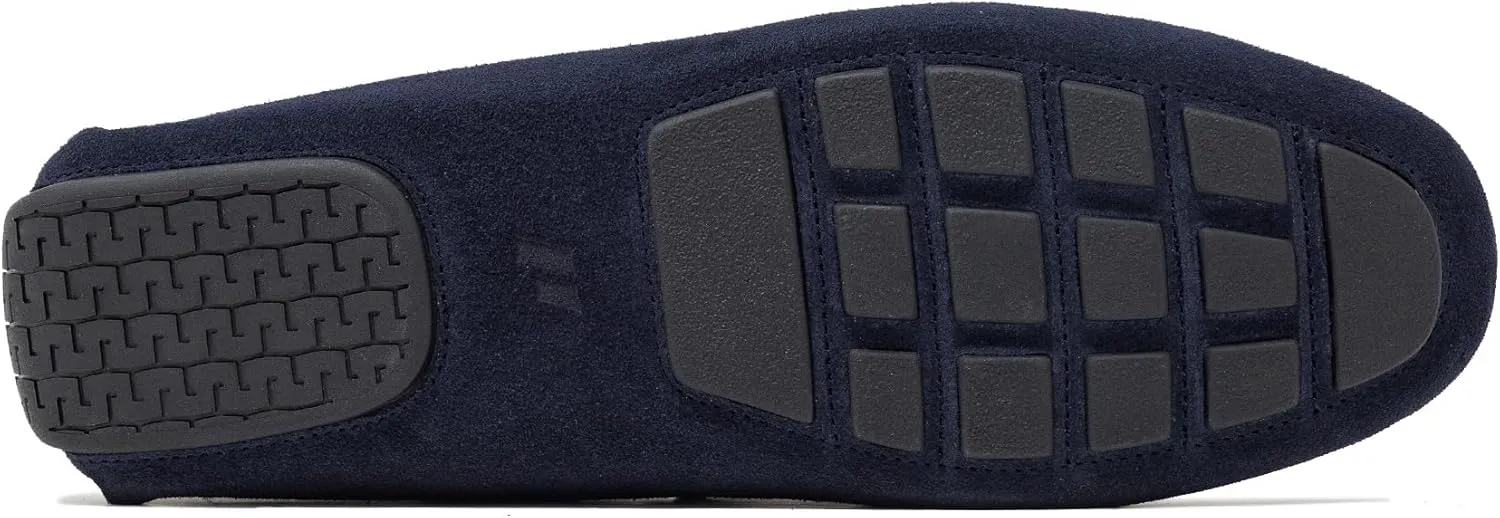 Piloti Mens Driving Shoes, Stylish Comfortable Atlas Italian Suede Soft Lightweight Footwear, Casual Classy Everyday Sneakers