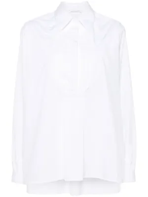 Pleat-detail Shirt